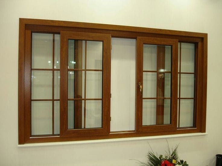 Custom timber window in a residential interior